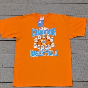 NWT NCAA 2008 Tennessee Lady Vols Basketball National Champions Tee Shirt